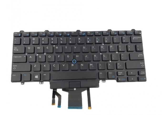 Dell-Breiten-von hinten beleuchtete Tastatur D19TR PK1313D4B00